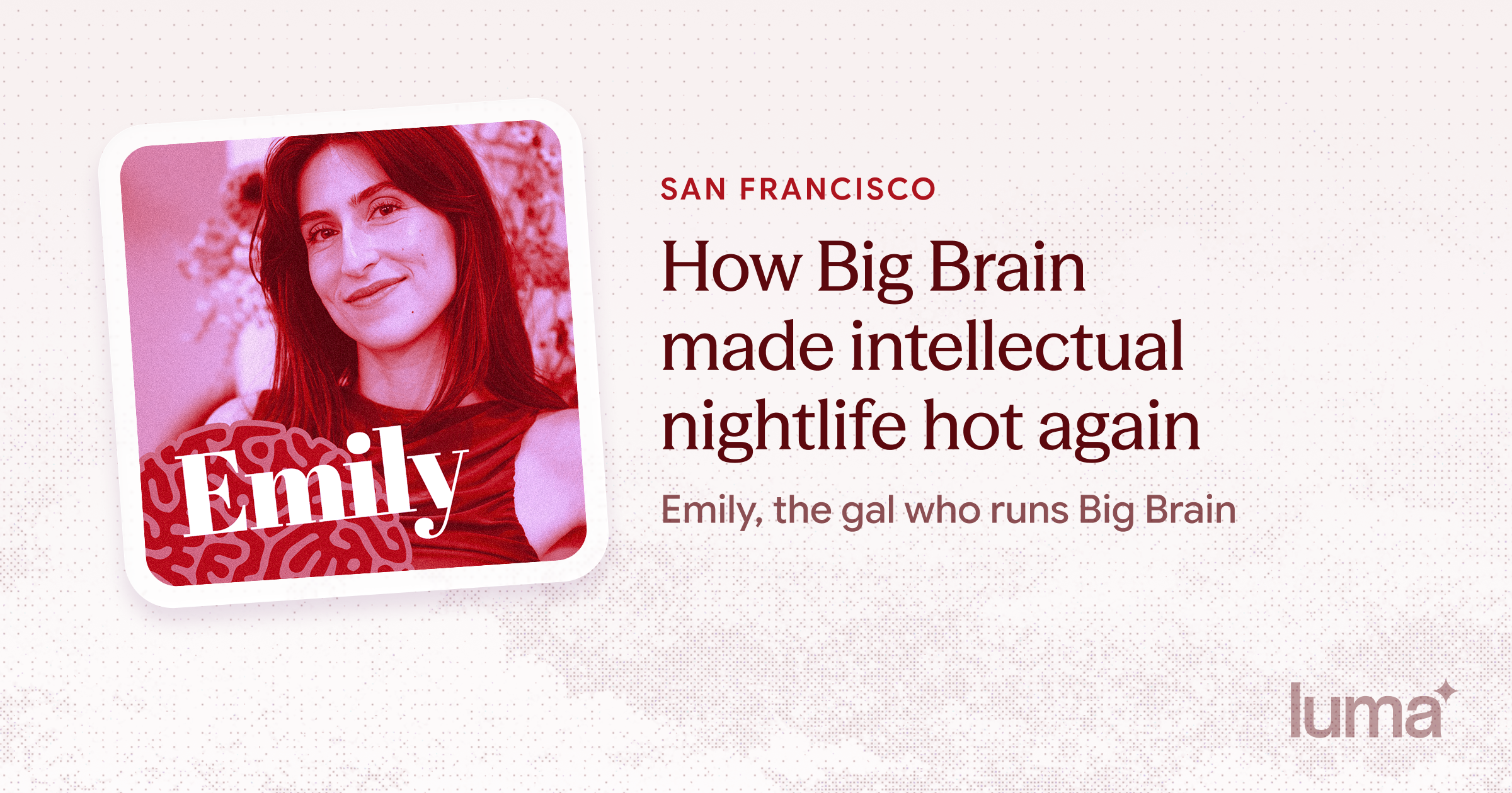 Big Brain's bar lectures keep selling out
